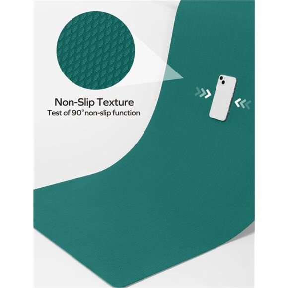 Eco Friendly Yoga Mat Thick TPE Yoga Mat Non Slip Yoga Mats Anti-tear Exercise - Picture 3 of 7